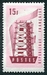 N°1076-1956-FRANCE-EUROPA-15F-ROSE ET GRENAT 