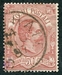 N°003-1884-ITALIE-HUMBERT 1ER-50C-CARMIN 