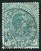 N°004-1884-ITALIE-HUMBERT 1ER-75C-VERT 