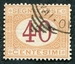 N°09-1870-ITALIE-40C-ORANGE ET CARMIN 