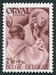 N°0565-1941-BELGIQUE-ABBAYE ORVAL-SCULPTURE-2F50+4F50 