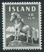 N°283-1958-ISLANDE-PONEY-10A-NOIR 