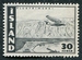 N°22-1947-ISLANDE-AVION AU DESSUS DE ISAFJORDUR-30A-GRIS NOI 