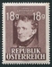 N°0664-1947-AUTRICHE-FRANZ GRILLPARZER-POETE-18G 