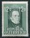 N°0665-1947-AUTRICHE-FRANZ SCHUBERT-COMPOSITEUR-12G-VERT 