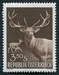 N°0907-1959-AUTRICHE-FAUNE-CERF-BICHE-FAON-3S50-BRUN 