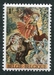 N°1426-1967-BELGIQUE-TAPISSERIE CHASSES DE MAXIMILIEN-1F 