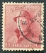 N°0168-1919-BELGIQUE-ROI ALBERT 1ER CASQUE-10C-ROUGE 