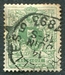 N°0045-1884-BELGIQUE-5C-VERT JAUNE 