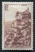 N°0763-1946-FRANCE-ROCAMADOUR-15F-BRUN LILAS 