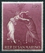 N°0726-1968-SAINT MARIN-NATIVITE MYSTIQUE-BOTTICELLI-90L 