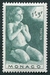N°0287-1946-MONACO-PRIERE DE L'ENFANT-1F+3F-VERT 