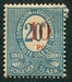 N°29-1920-HAUTE SILESIE-10P S/20P-BLEU 