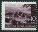 N°042-1941-CROATIE-LAC DE PLITVICE-10K-VIOLET 