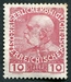 N°0106-1908-AUTRICHE-FRANCOIS JOSEPH 1ER-10H-ROSE 