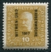 N°115-1917-BOSNIE H-FRANCOIS JOSEPH 1ER-10H-BISTRE 