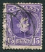 N°0216A-1901-ESPAGNE-ALPHONSE XIII-15C-VIOLET 