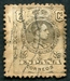 N°0255-1920-ESPAGNE-ALPHONSE XIII-2C-BISTRE BRUN 