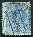 N°0248-1909-ESPAGNE-ALPHONSE XIII-25C-BLEU 