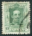 N°0276-1922-ESPAGNE-ALPHONSE XIII-10C-VERT 