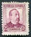N°0504-1931-ESPAGNE-CELEBRITES-RUIZ ZORRILLA-25C-LIE DE VIN 