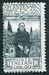 N°0187-1926-ITALIE-ST FRANCOIS D'ASSISE-30C-GRIS/NOIR 