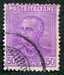 N°0207-1927-ITALIE-VICTOR EMMANUEL III-50C-VIOLET 