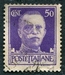 N°0232-1929-ITALIE-ICTOR EMMANUEL III-50C-VIOLET 