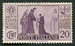 N°0273-1931-ITALIE-ST ANTOINE ET CORDE MONACALE-20C-VIOLET 