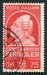 N°0411-1937-ITALIE-PERGOLESE-75C-ROSE ROUGE 