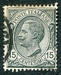 N°0104-1917-ITALIE-VICTOR EMMANUEL III-15C-ARDOISE 