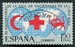 N°1582-1969-ESPAGNE-50 ANS LIGUE COMITES CROIX ROUGE-1P50 