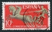 N°036-1971-ESPAGNE-ATTELAGE 2 CHEVAUX-10P 