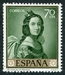 N°1085-1962-ESPAGNE-TABLEAU-SAINTE CASILDE-70C 