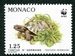 N°1806-1991-MONACO-TORTUE DANS L HERBE 