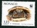 N°1807-1991-MONACO-TORTUE VUE DE FACE 