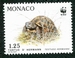 N°1808-1991-MONACO-TORTUE ET FEUILLES 