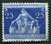 N°576-1936-ALLEM-6EME CONGRES MUNICIPALITES-BERLIN-25P-BLEU 
