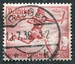 N°569-1936-ALLEM-JO DE BERLIN-COURSE-12P+6P-ROUGE/CARMIN 