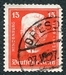 N°395-1927-ALLEM-PRESIDENT HINDENBURG-15P-VERMILLON 