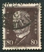 N°413-1928-ALLEM-VON HINDENBURG-80P-BRUN/VIOLET 