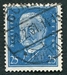 N°407-1928-ALLEM-VON HINDENBURG-25P-BLEU 