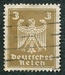 N°348-1924-ALLEM-NOUVEL AIGLE HERALDIQUE-3P-BRUN 
