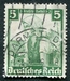 N°549-1935-ALLEM-COSTUME DE LA RHENANIE-5P+3P-VERT 