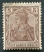 N°119-1920-ALLEM-5P-BRUN 