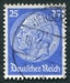 N°493-1933-ALLEM-MARECHAL HINDENBURG-25P-OUTREMER 