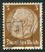 N°484-1933-ALLEM-MARECHAL HINDENBURG-3P-BISTRE/BRUN 