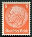 N°488-1933-ALLEM-MARECHAL HINDENBURG-8P-ROUGE/ORANGE 