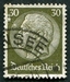 N°494-1933-ALLEM-MARECHAL HINDENBURG-30P-BRUN/OLIVE 