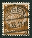 N°484-1933-ALLEM-MARECHAL HINDENBURG-3P-BISTRE/BRUN 